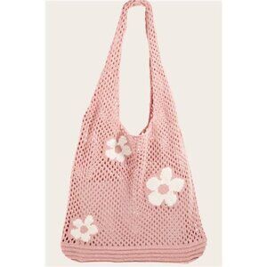 Fame Flower Knitted Shoulder‎ Bag